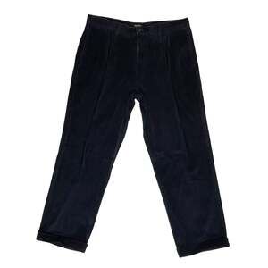 Dockers Corduroy Pants Navy Blue 38x30 Straight Fit Khakis
